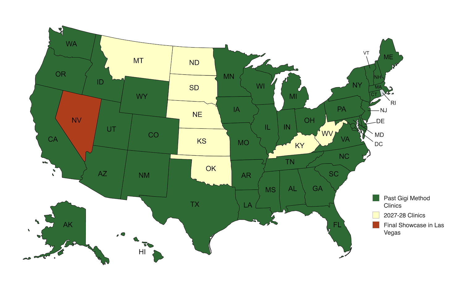 Clinic Map 2027-28